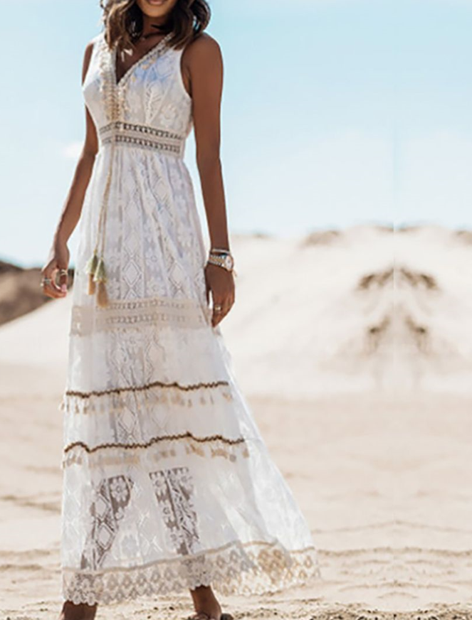 Lilly Minimalist Boho Maxi Dresses Designer Edit