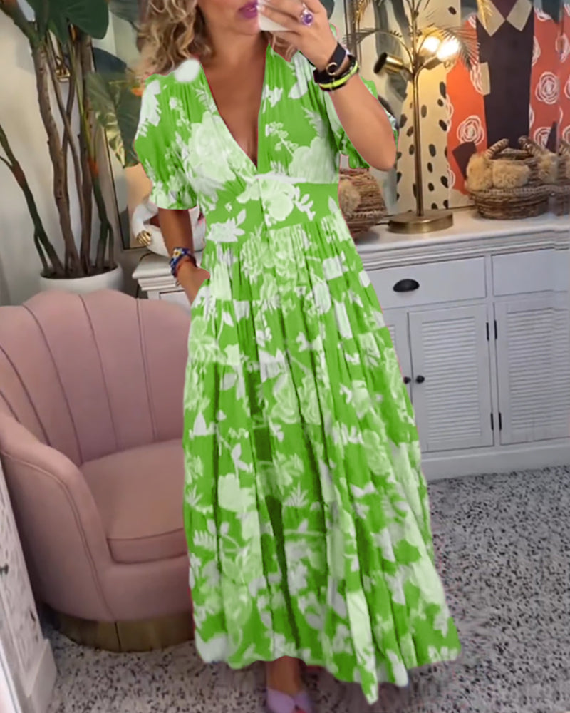 Ursula Exclusive Dress with Floral Enchantment Boutique Collection