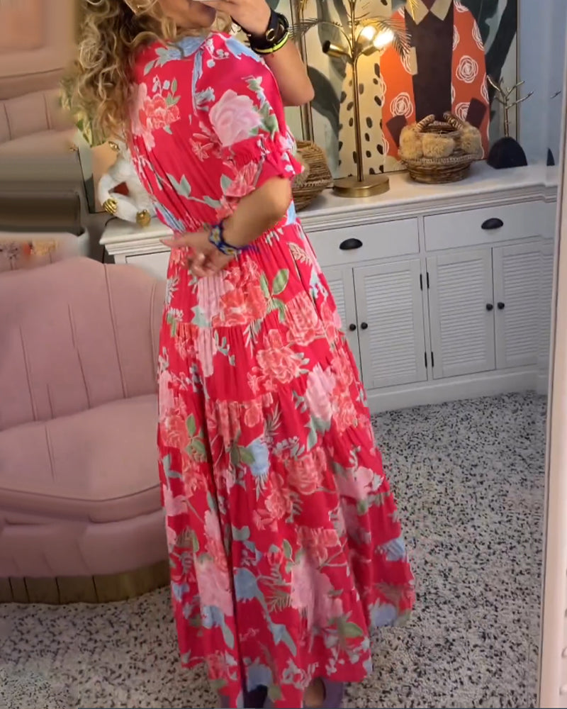 Ursula Exclusive Dress with Floral Enchantment Boutique Collection