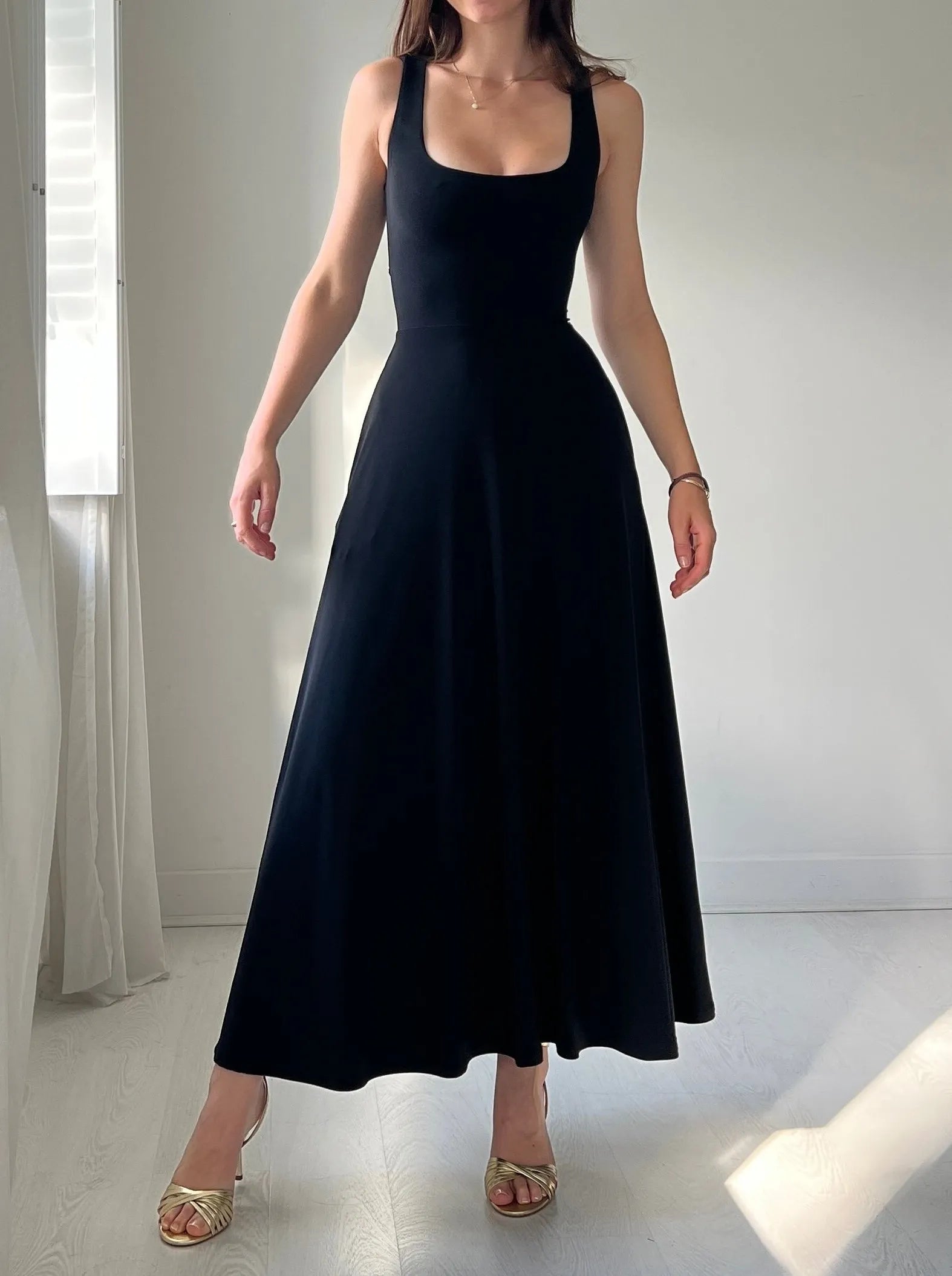 Selene Timeless Reversible Midi Dresses Premium Wardrobe Essential