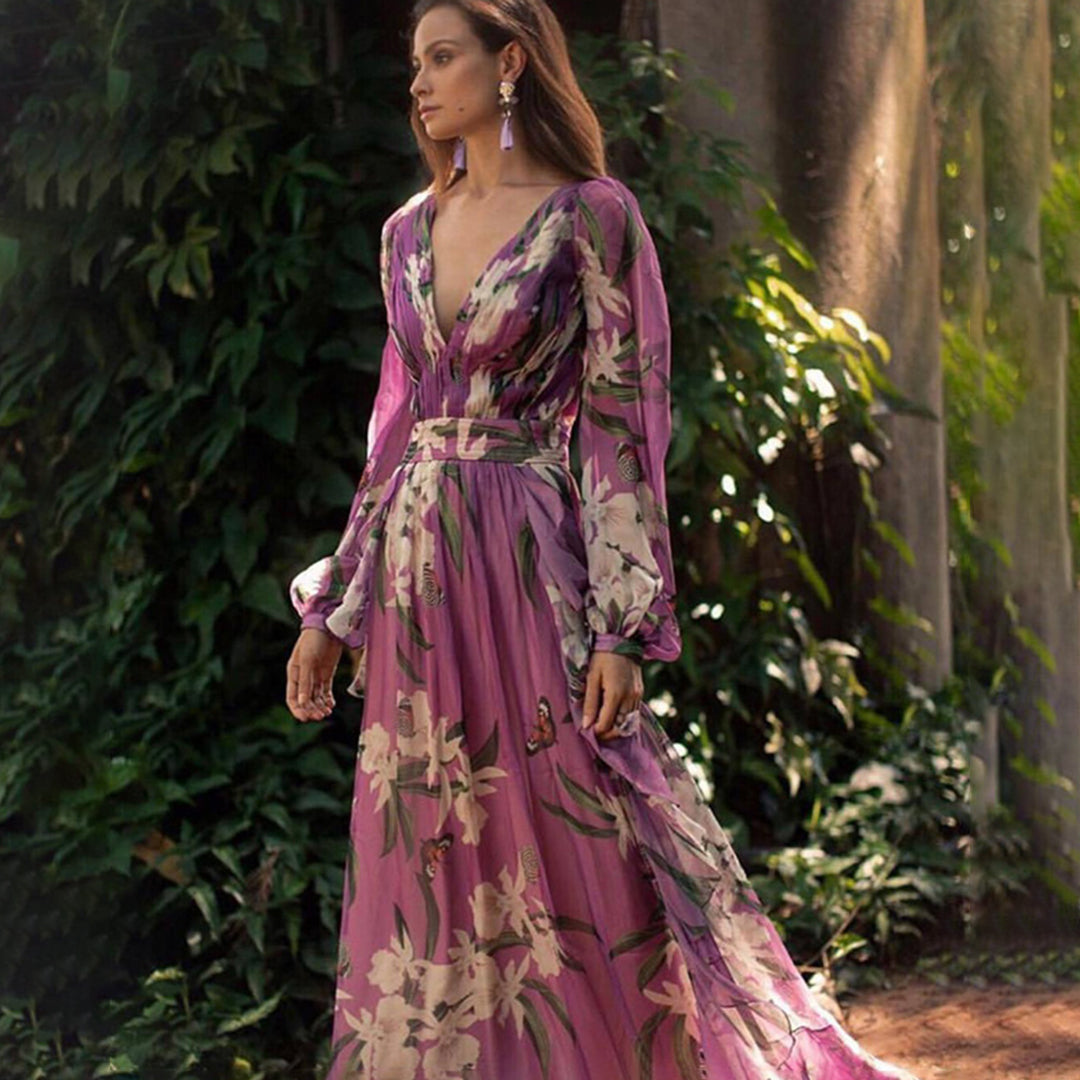 Romina Aesthetic High Quality Maxi Dress Fashion for Women Statement Occasion Edit