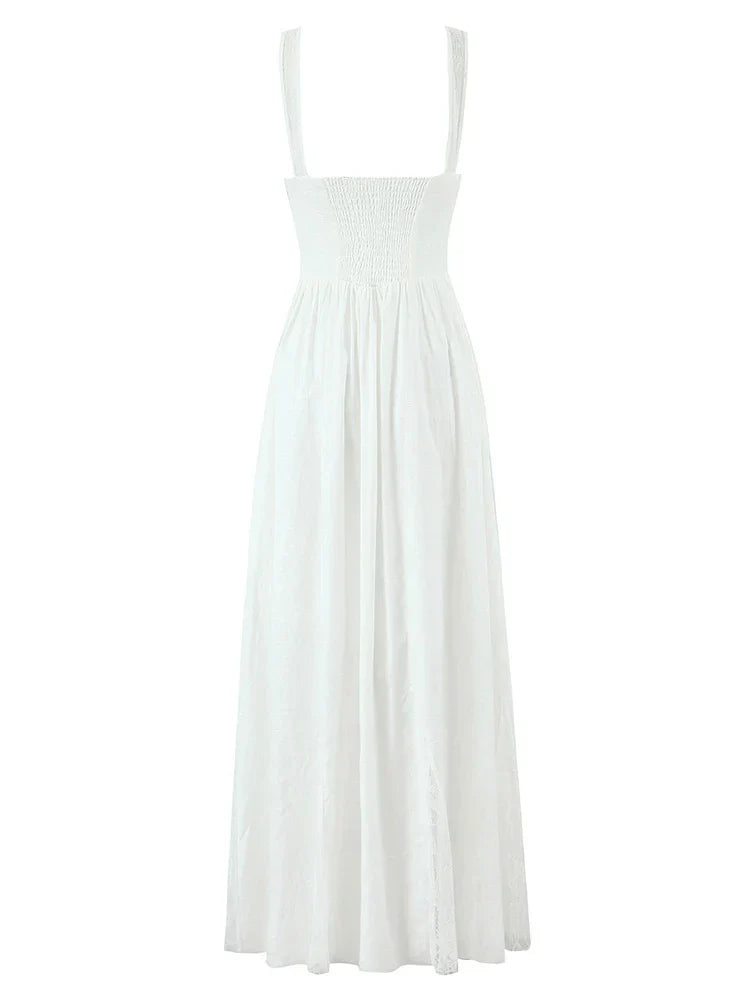 ARYA LACE MIDI DRESS