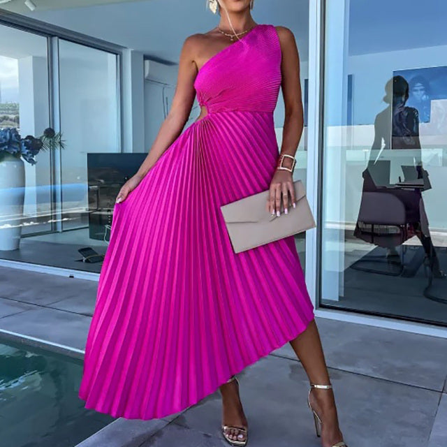 Aurora Boutique Asymmetric Pasodoble Dress Premium Wardrobe Essential