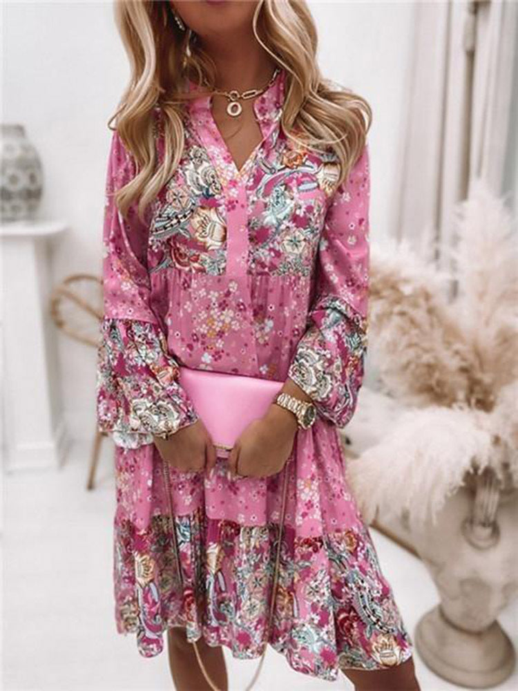 Ariana Chic Summer Boho Dress Statement Occasion Edit