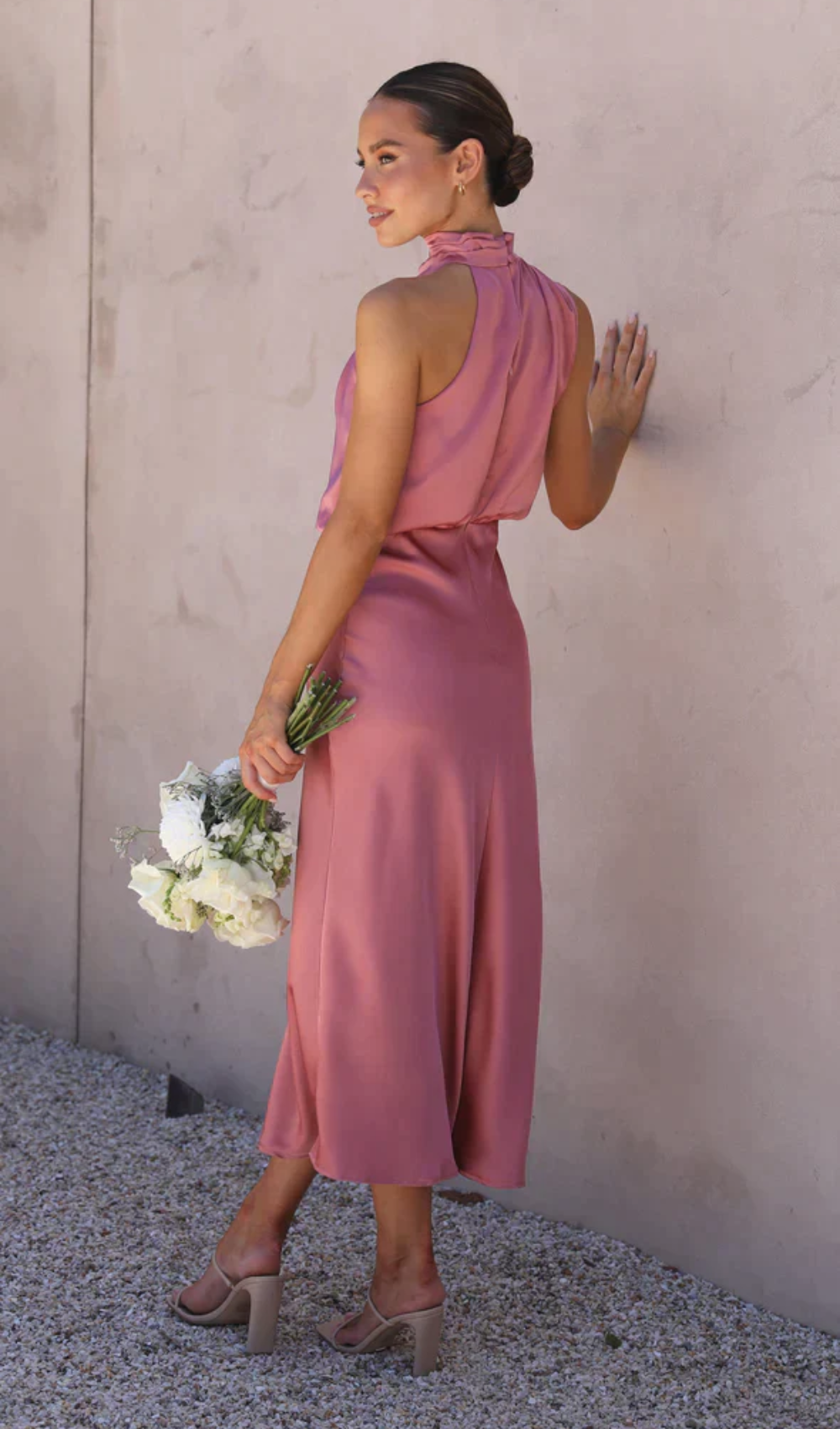 Aranza Exclusive Women's Wedding Guest Dress Midi Boutique Collection