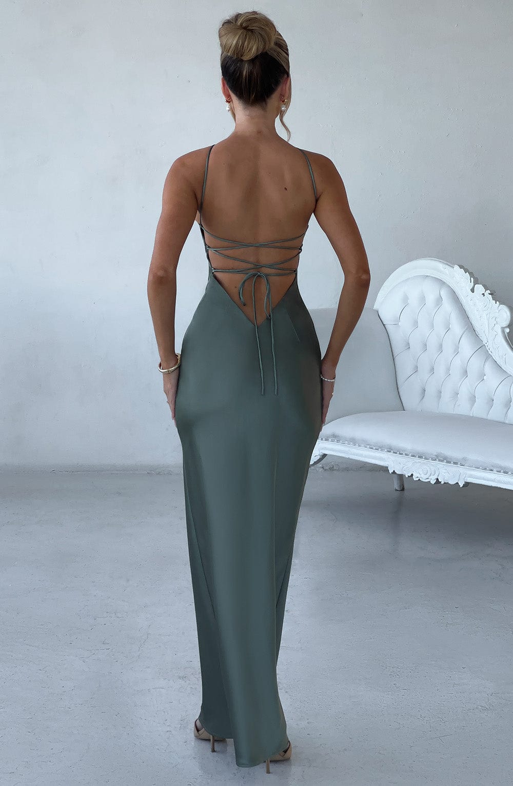 Dana Boutique Maxi Dress Sage Collection