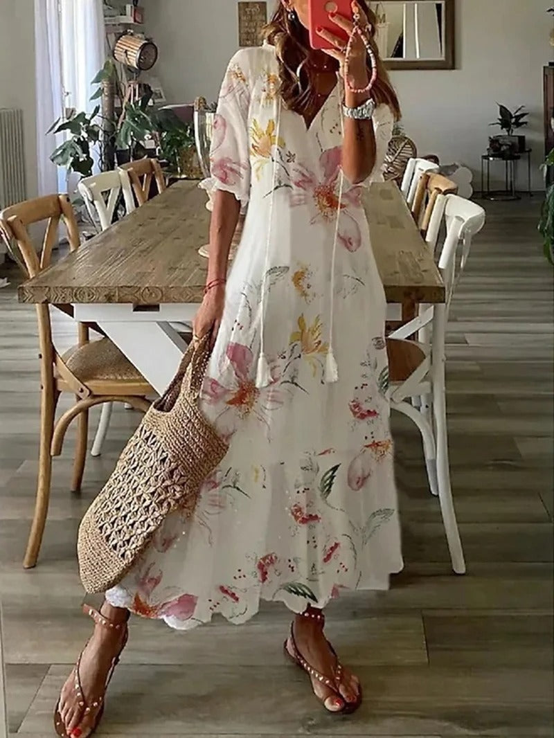 Eugenia Aesthetic Bohemian Dress for Women Designer Edit