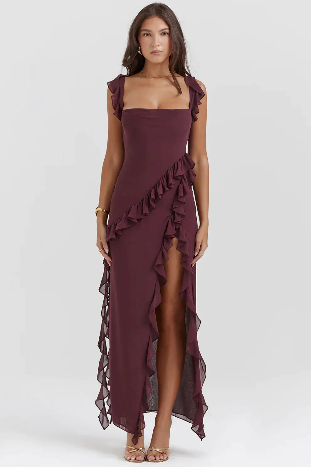 Fabiola Minimalist Dress Statement Occasion Edit