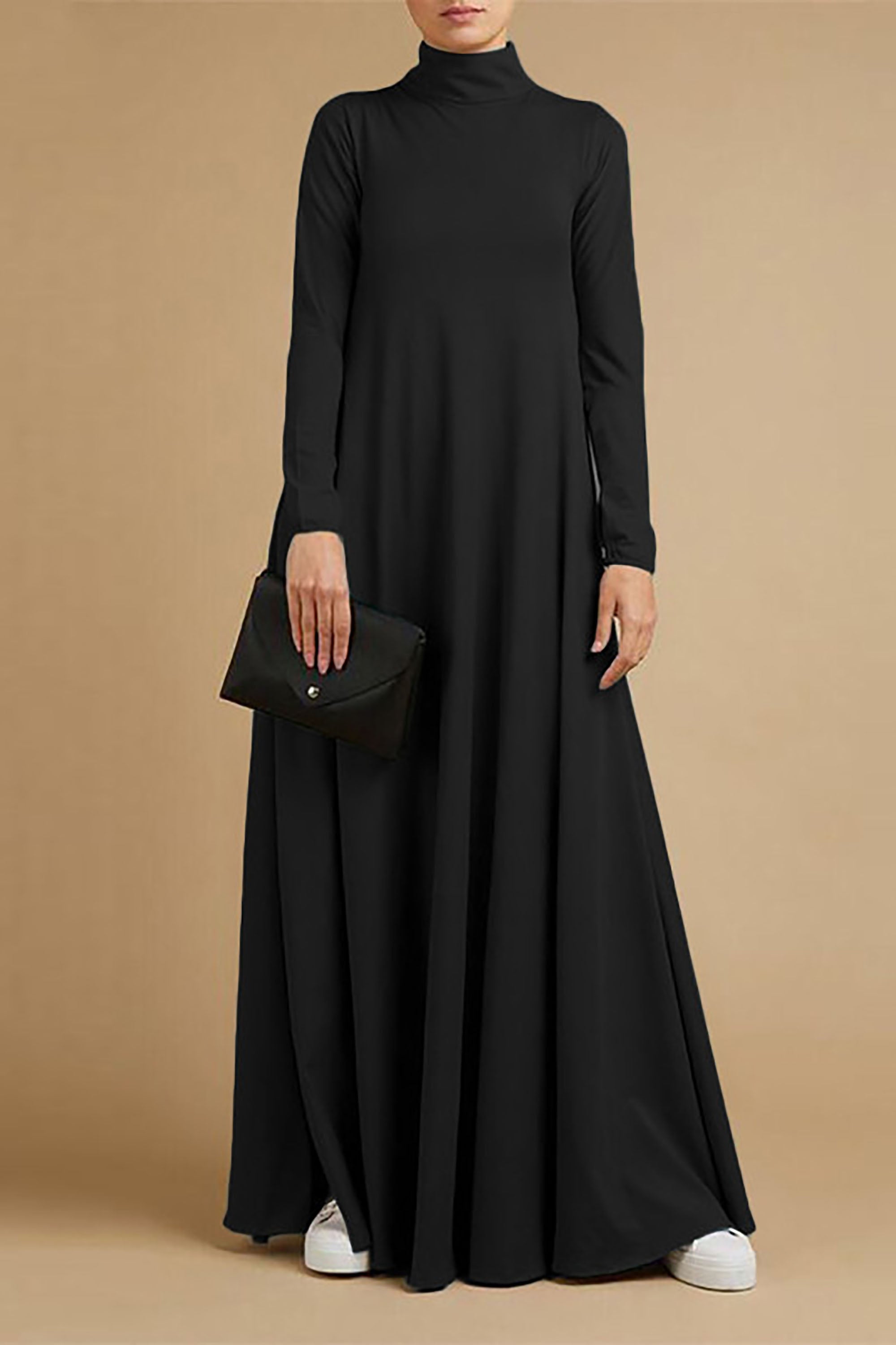 Noelia Premium Long Sleeve Cover Up Dress Designer Edit