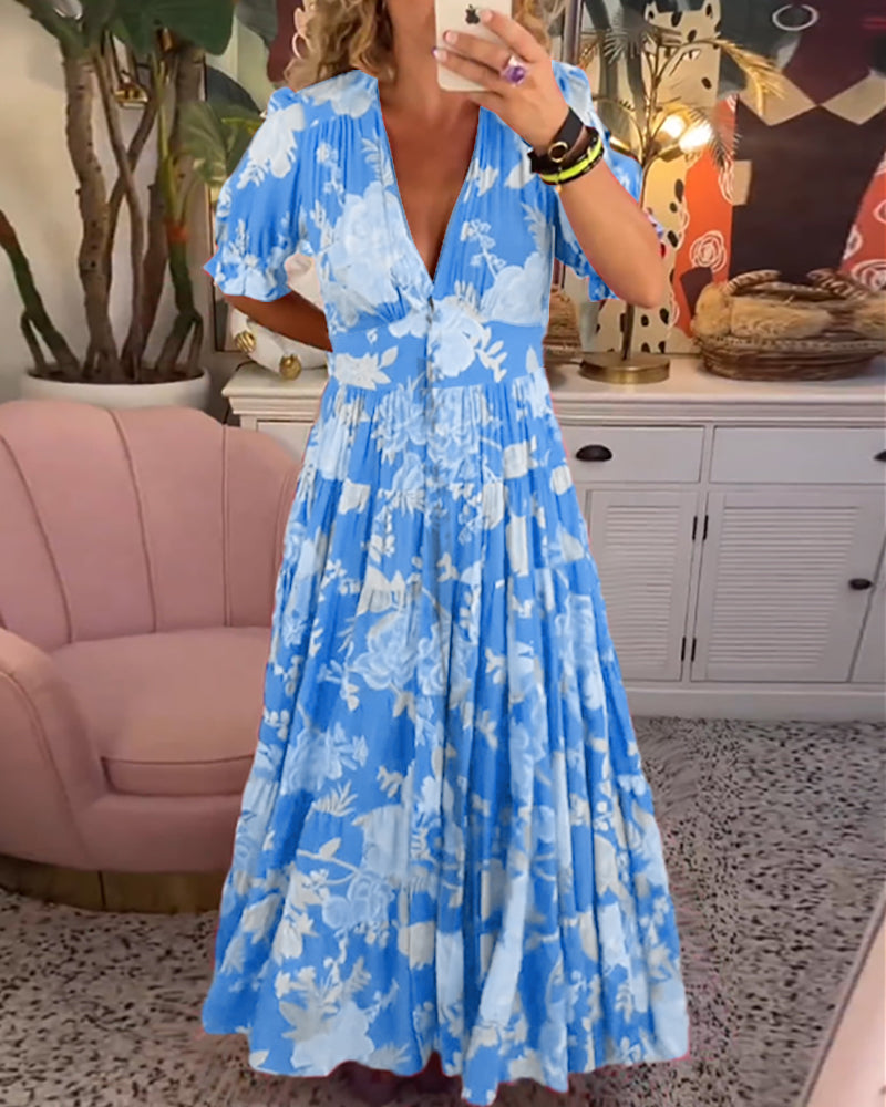 Ursula Exclusive Dress with Floral Enchantment Boutique Collection