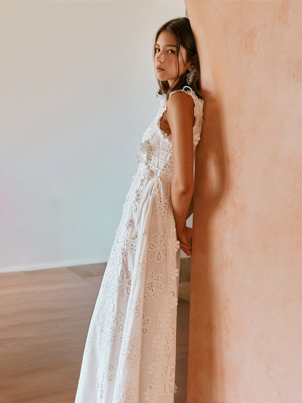 Chloe Aesthetic Maxi Dress for Women Elevated Occasion Wear