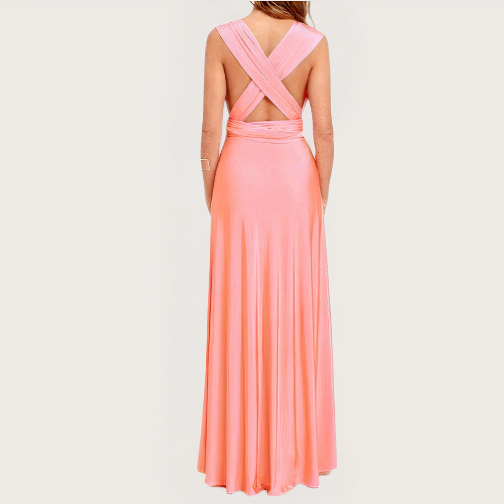 Miranda Premium Chic Maxi Dress Elevated Occasion Wear