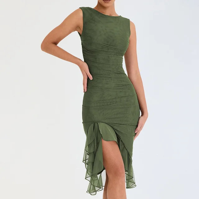 Adela Luxe Dress Chic Silhouette Collection