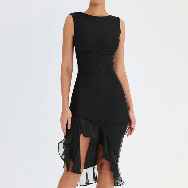 Adela Luxe Dress Chic Silhouette Collection