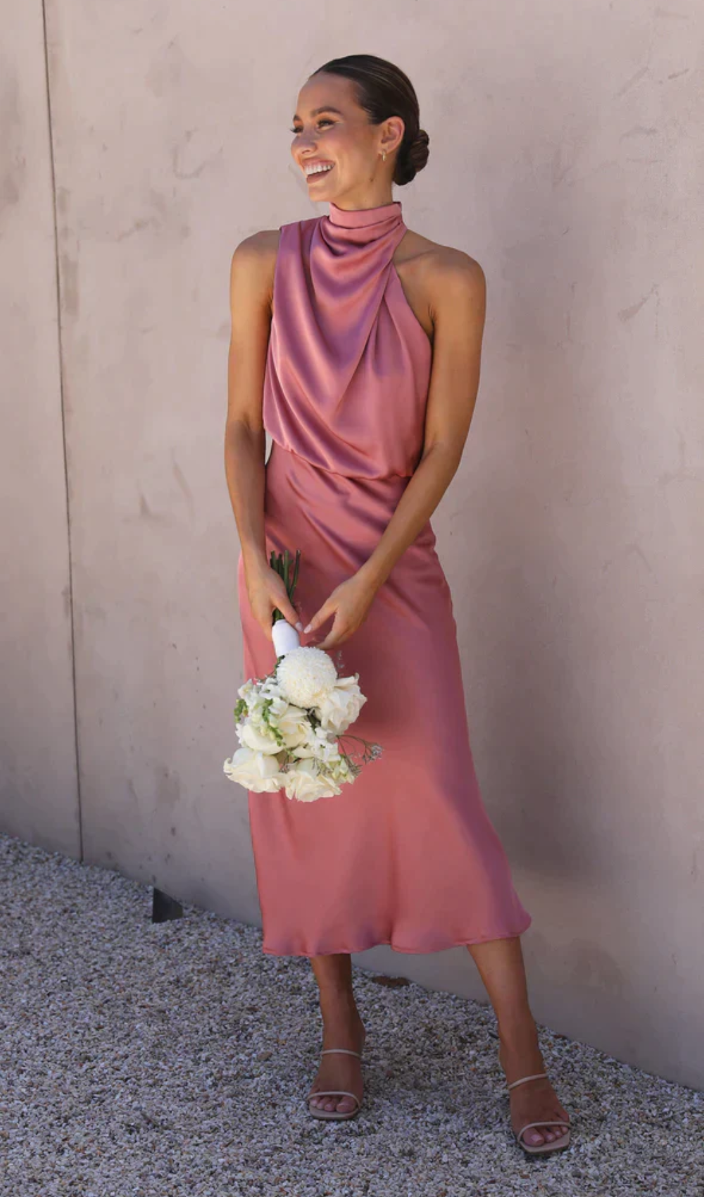 Aranza Exclusive Women's Wedding Guest Dress Midi Boutique Collection