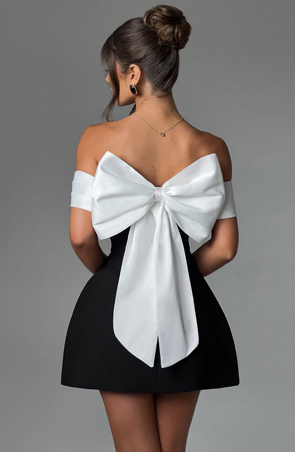 Vilma Effortless Mini Dress Elevated Occasion Wear